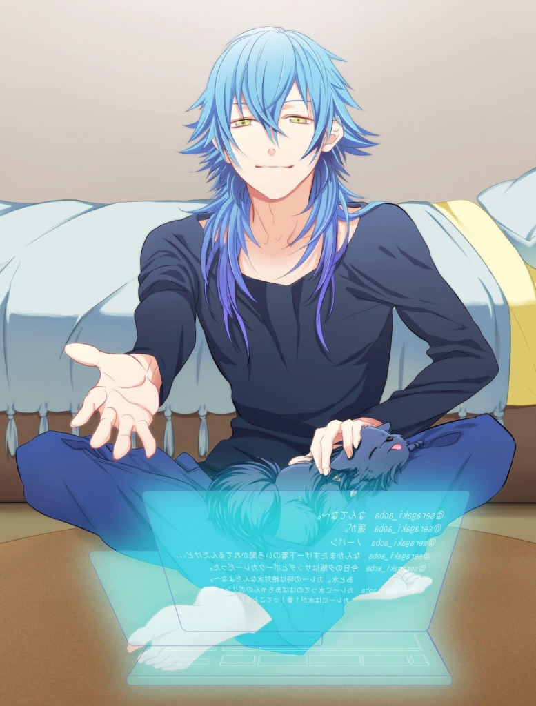 DRAMAtical Murder ニトロキラル 香水/蒼葉 ドラマダ フィギュア