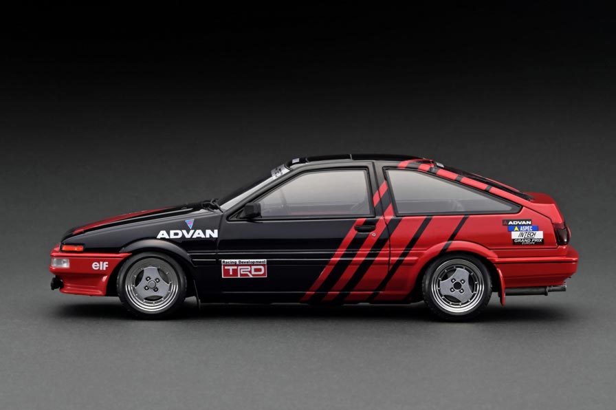 Toyota Sprinter Trueno 3Dr GT Apex (AE86) Black/Red【IG3284