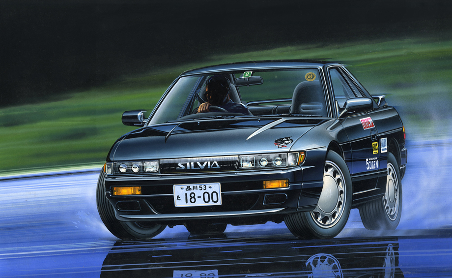 1/24 峠シリーズ No.23 ニッサン シルビアK's(S13)【峠-23