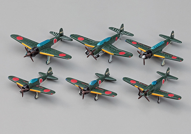 QG56 1/450 日本海軍 空母艦載機セット【QG56:4967834721562】｜ハセガワ