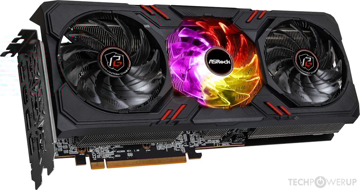 グラフィックボード・グラボ・ビデオカード Radeon RX 6600 XT ASRock