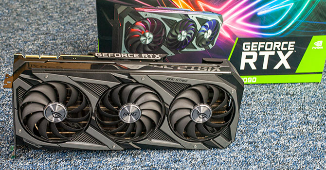 ROG-STRIX-RTX3090-O24G-GAMING グラフィックボード ROG Strix GeForce