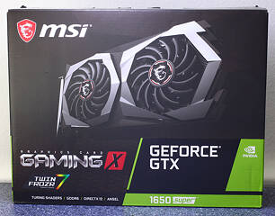 MSI GeForce GTX 1650 Super Gaming X Review - Pictures