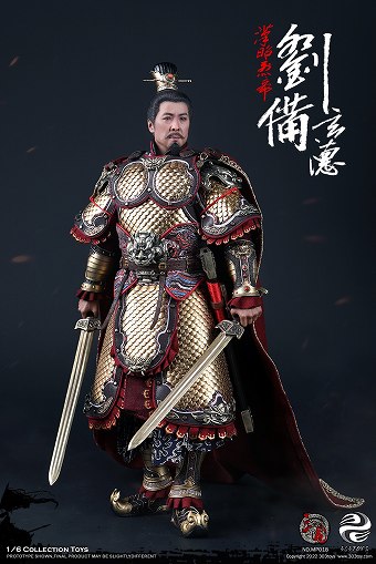 303TOYS MP018 1/6 三国志 劉備 玄徳 純銅スタンダード版 アクション