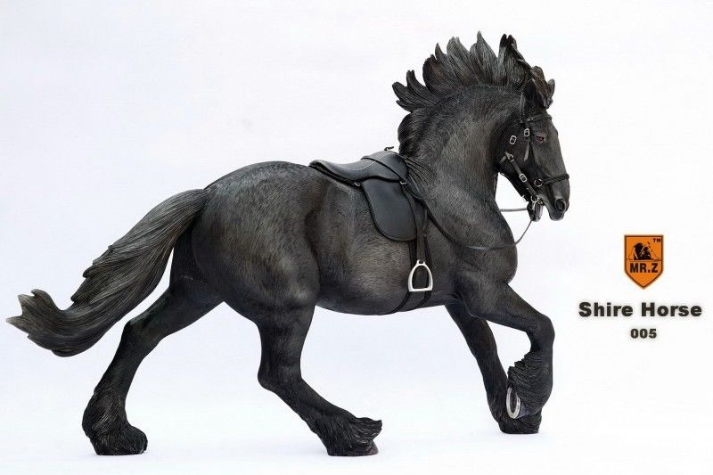 リアル BIGサイズ 馬 シャイヤー 輓馬 フィギュア Mr.Z 1/6 MRZ058 馬