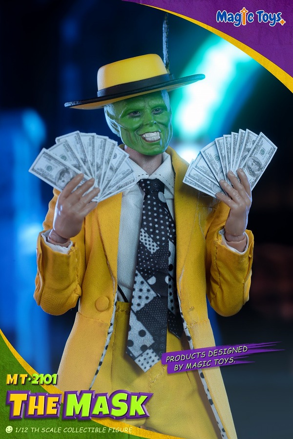 映画[MASK]1/6(ジム•キャリー＆マイロ)MASKヘッド＆マイロセット!! 映画[