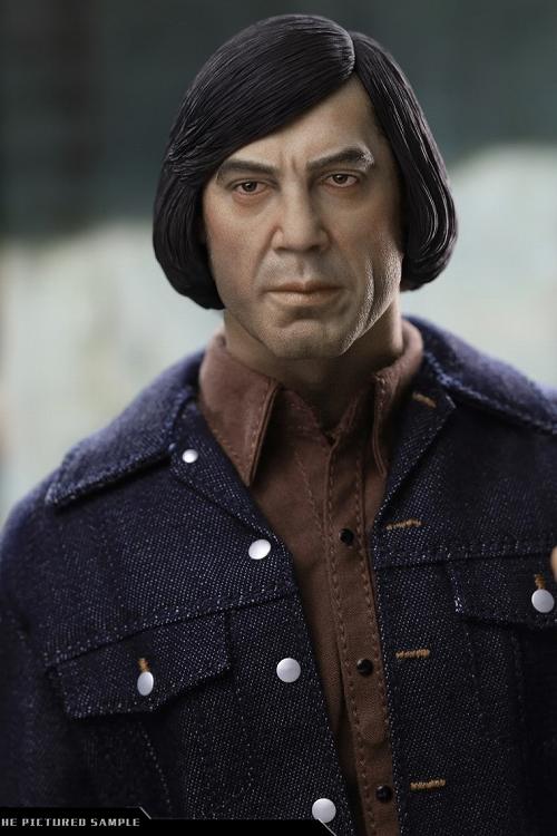 1/6 ノー・カントリー アントン・シガー スマイル カスタムヘッド 1/6