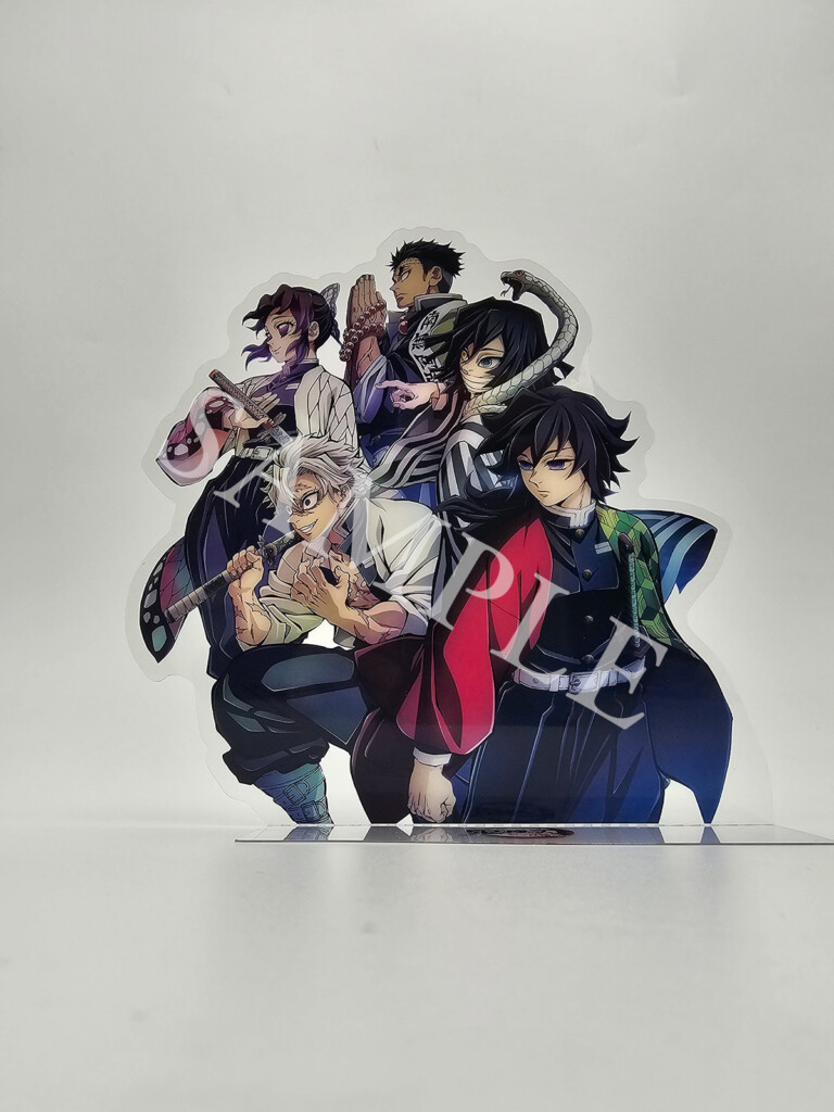 鬼滅シアター入場者特典 キービジュアルクリアスタンド 鬼滅シアター