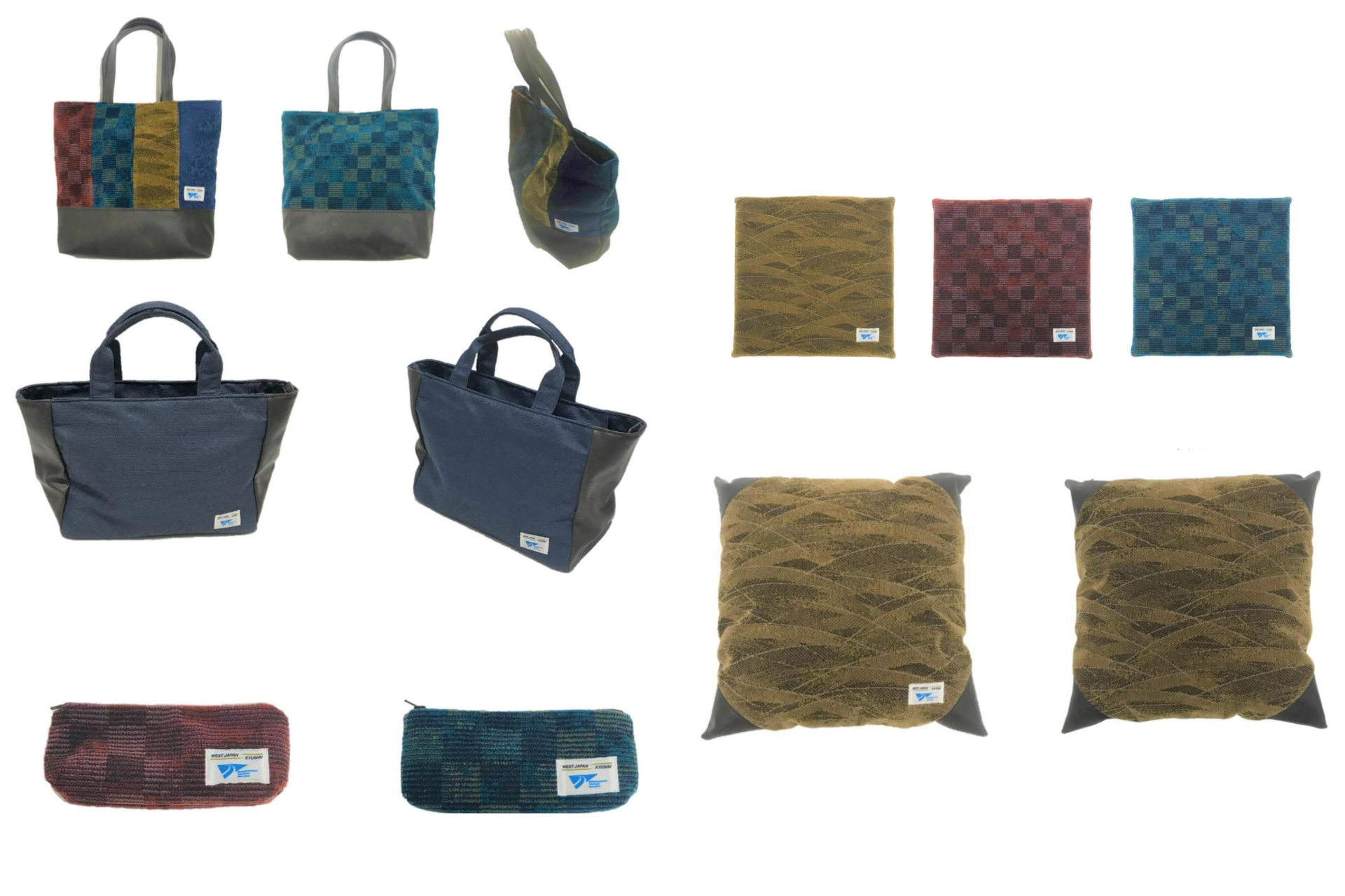 N700系S編成 グリーン車 生地使用 手提げバック