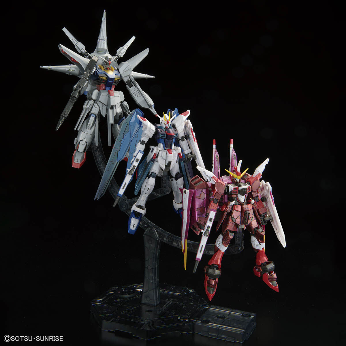 Mobile Suit Gundam SEED 20th Anniversary MS Set Metallic Ver Kit Banda