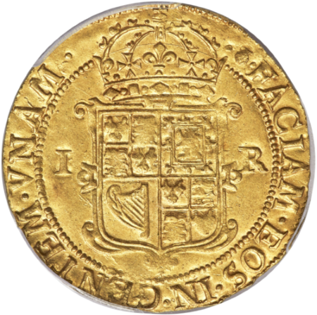 グレートブリテン 1609-25年 ジェームズ6世(1世) ゴールド・ユナイト