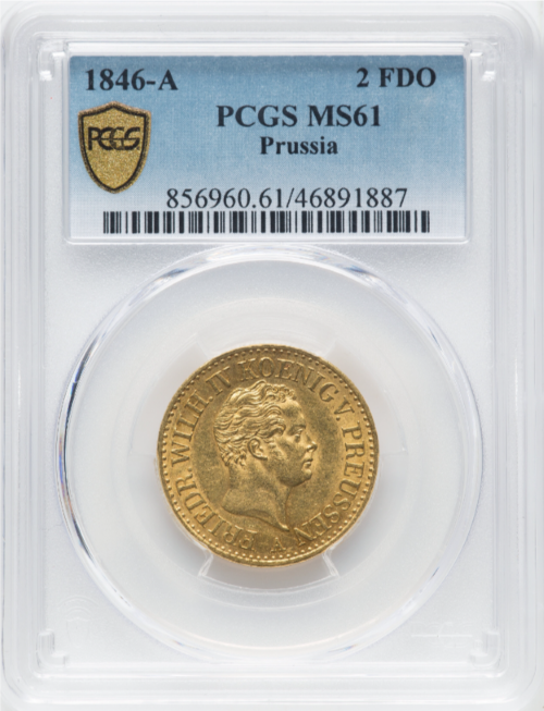 動画あり】アンティークコイン ドイツ 1846-A年 プロイセン