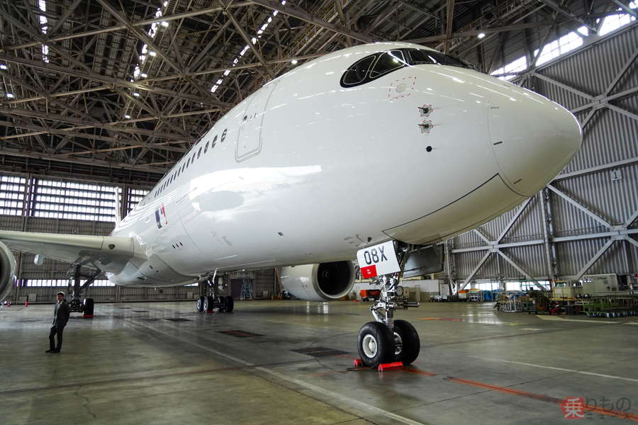 NGモデル JAL A350-900 JA08XJ 大谷翔平特別塗装 1/400 NG JAL A350-900