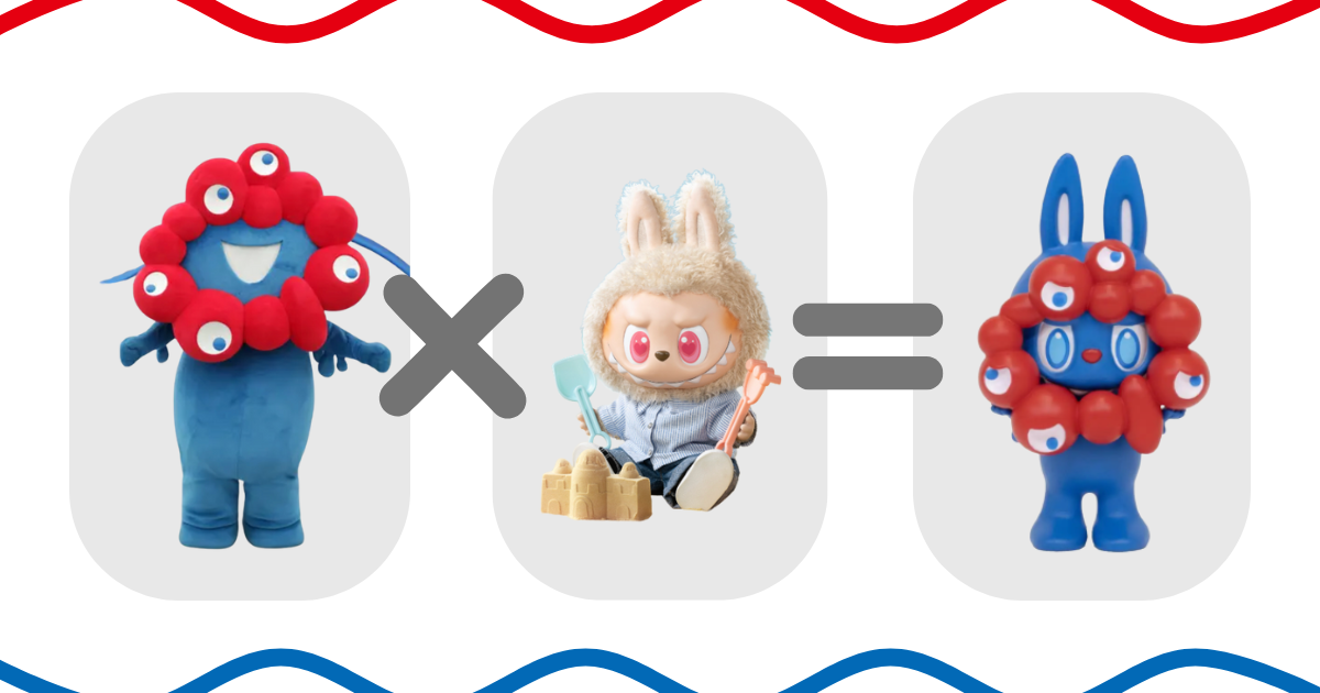 ミャクミャク ラブブ 大阪関西万博 万博 ラブブ ミャクミャクコラボ