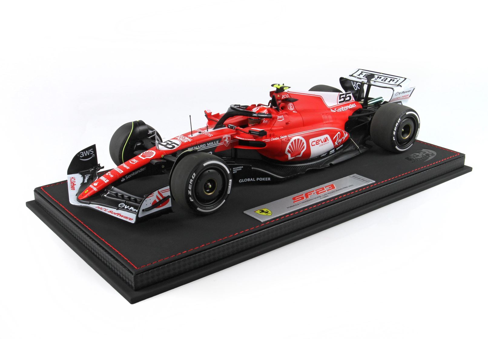 MINICHAMPS 1/18 フェラーリ SF-23 PBBR231865 Ferrari F1 SF-23 #55