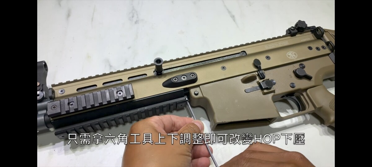 Cybergun SCAR-H GBB カスタム・難あり ジャンク扱い