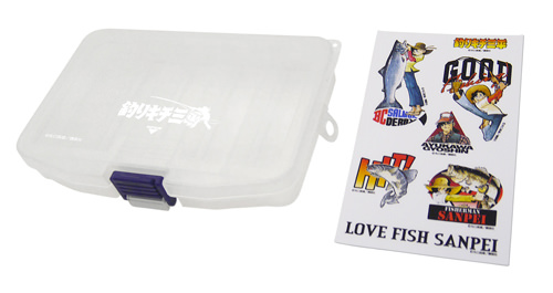 釣りキチ三平 マルチケース＆デコレーションステッカーセット | 釣り具