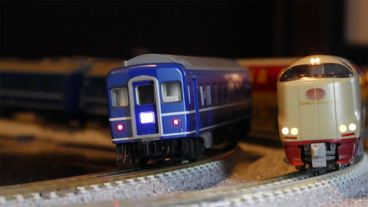 N) 10-1799 寝台特急「さくら・はやぶさ／富士」 24系 9両セット