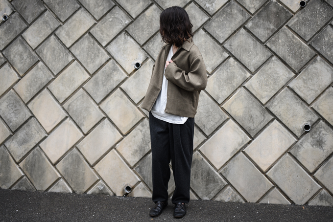 ジャケット・アウター 17AW DOUBLE FACE CHECK ZIP BLOUSON 17AW