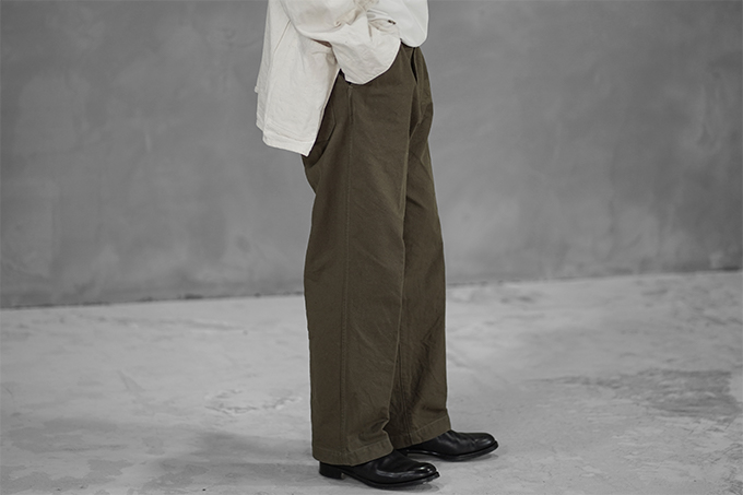 COMOLI -エクリュデニム ワークジャケット, コットンシルク オーバー