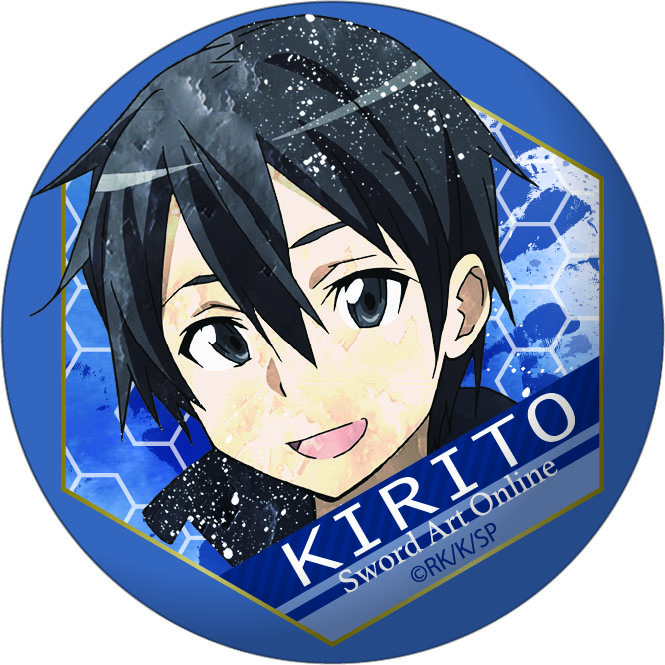 ソードアート・オンライン ウェットカラーシリーズ 缶バッジ - 株式