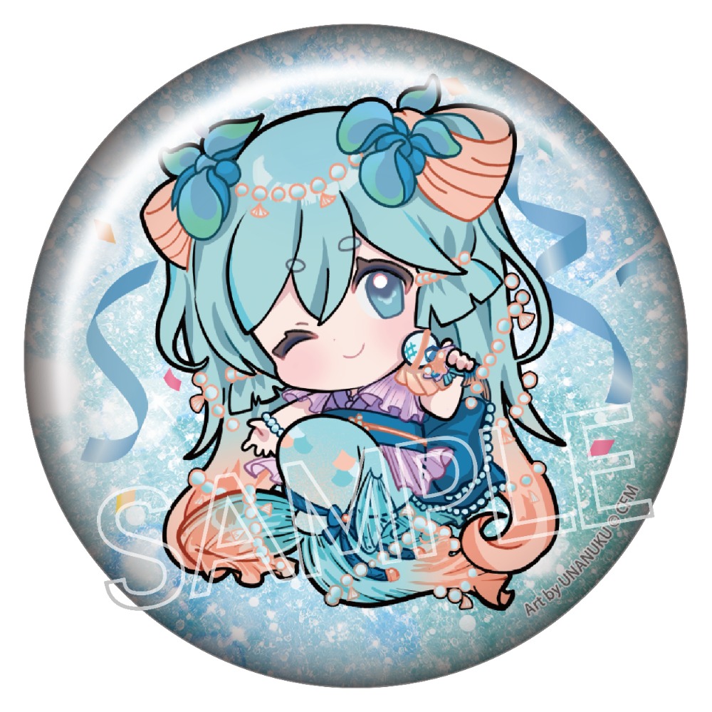 初音ミク 11th 缶バッジ セット 荻pote R_りんご