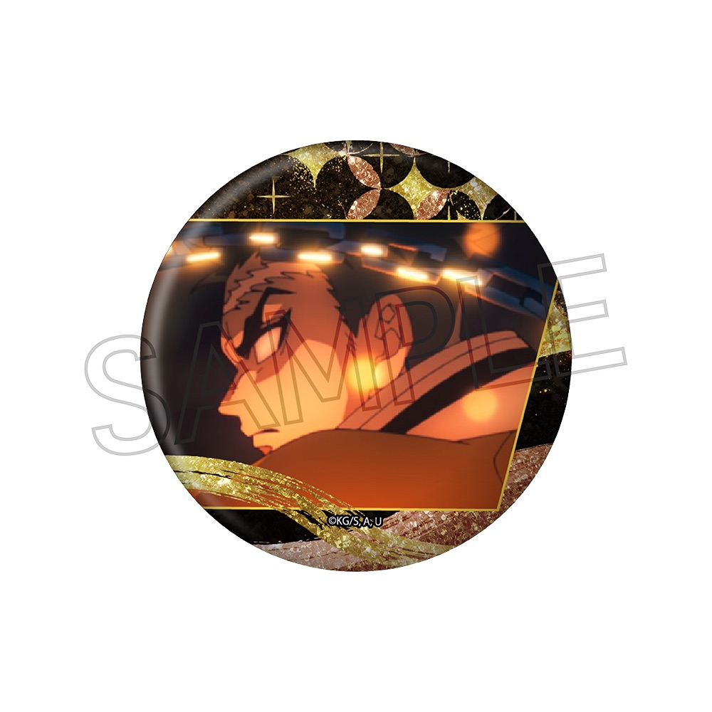 ☆ 鬼滅の刃 モクテル 缶バッジ 煉獄 4個① ☆ 鬼滅の