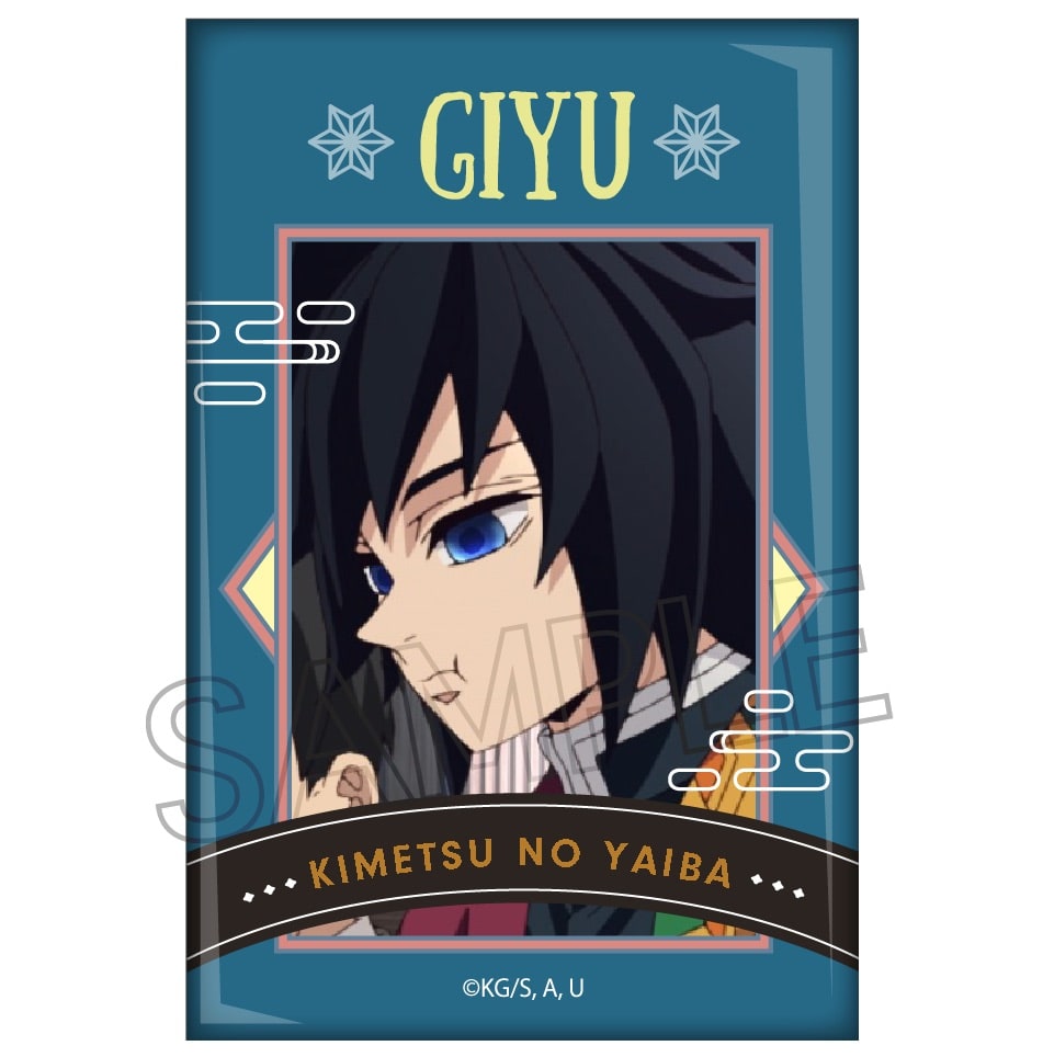 鬼滅の刃 スクエア缶バッジ -柱稽古編- 株式会社ツインクル