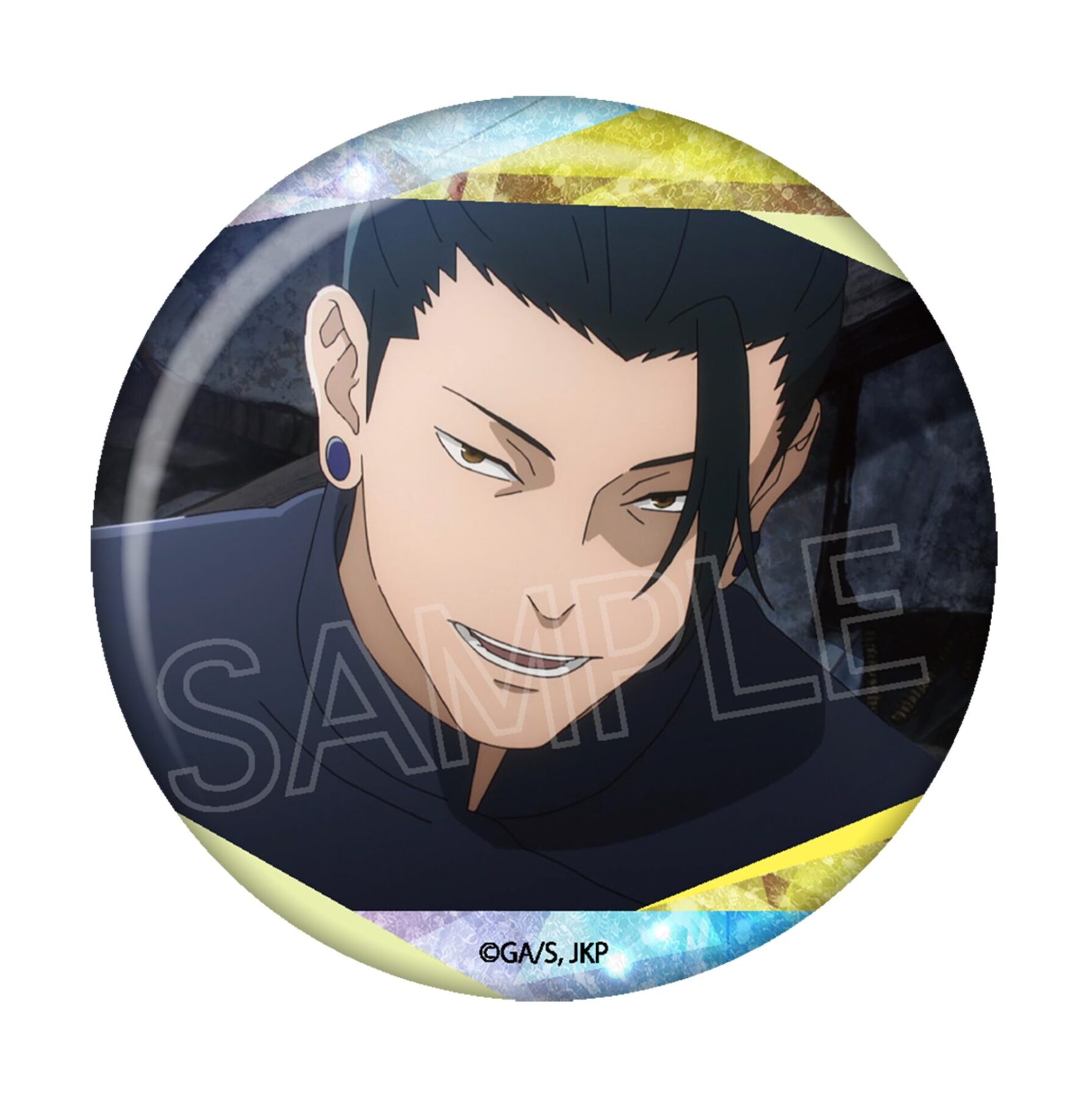 呪術廻戦 夏油傑 ラメキラ 缶バッジ ラメキラ缶バッジ 劇場版 呪術廻