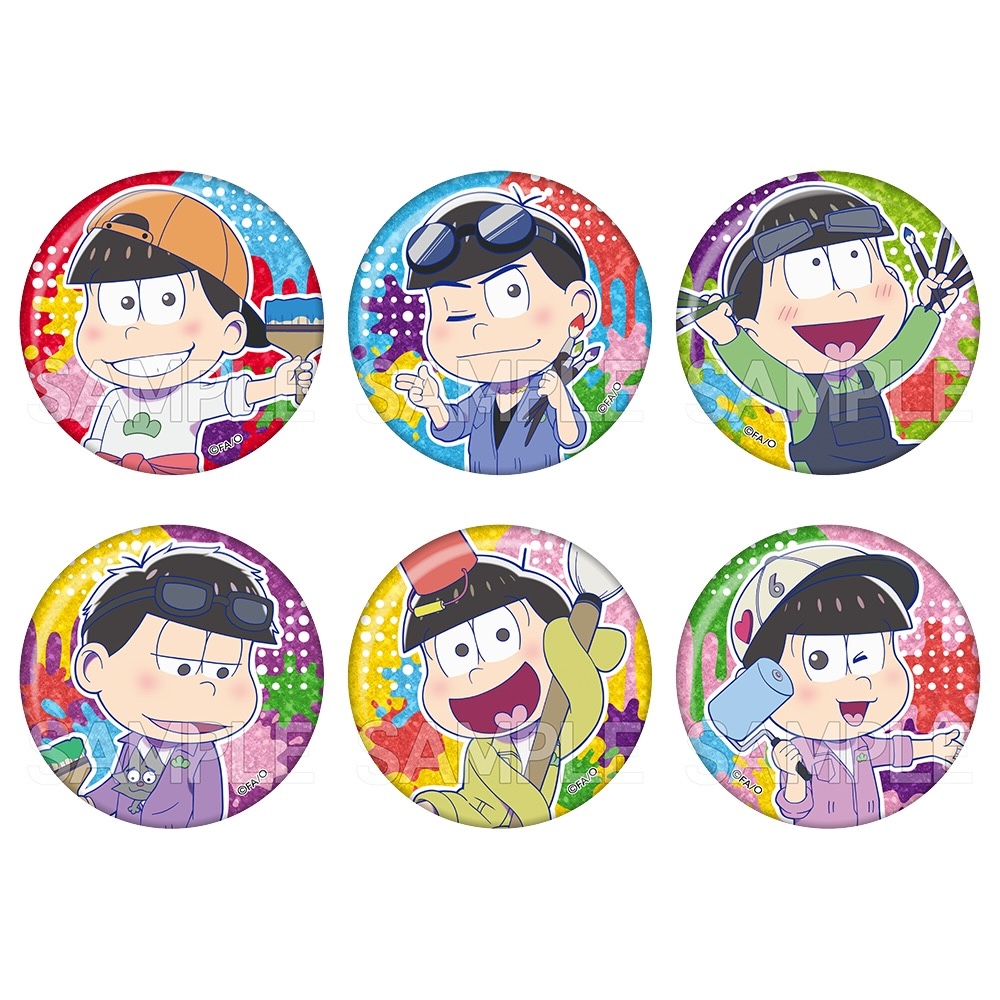 おそ松さん カラ松 缶バッジ まとめ売り 297点 おそ松さん カラ松 缶バッジ