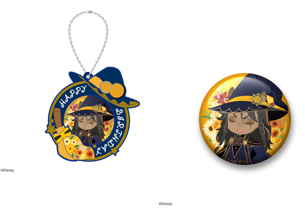 レオナ 4周年 ツイステ 缶バッジ レオナ レオナ・キングスカラー 4周年