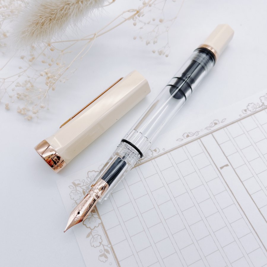TWSBI ECO Cream Rose Gold（ツイスビー エコ クリームローズゴールド