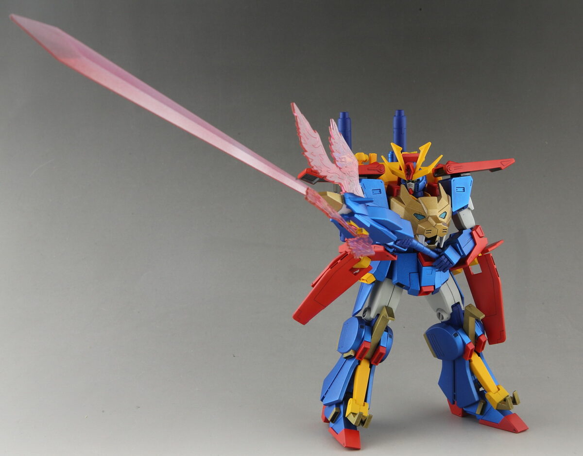 HGBF ガンダムトライオン3 全塗装 レビュー - ガンプラスタイル