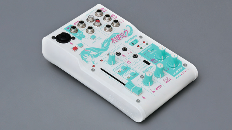 徹底レビュー】YAMAHA「AG03-MIKU」（初音ミク仕様のWeb配信向き