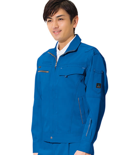 AZITO アジト】全7色・長袖ブルゾン（帯電防止/男女兼用） AZ-60401