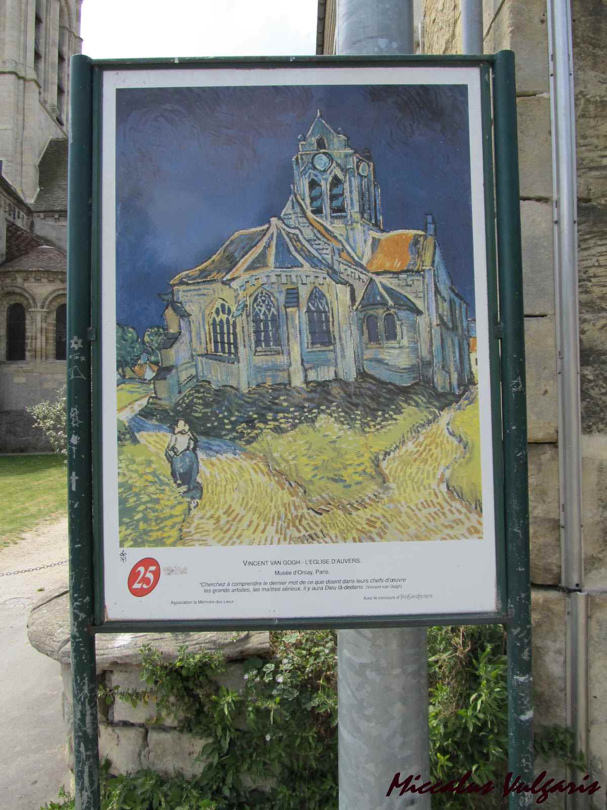 オーヴェール教会（L'Église d'Auvers）: ミカリュス・ブルガリスの