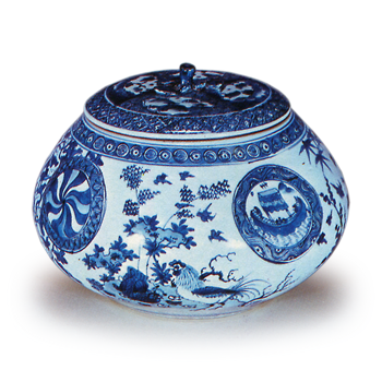 祥瑞蜜柑水指 しょんずいみかんみずさし | 鶴田 純久の章 お話