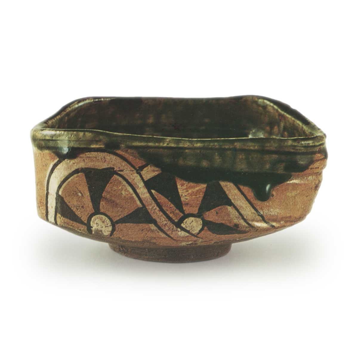 赤織部茶碗 銘 山路 | 鶴田 純久の章 お話