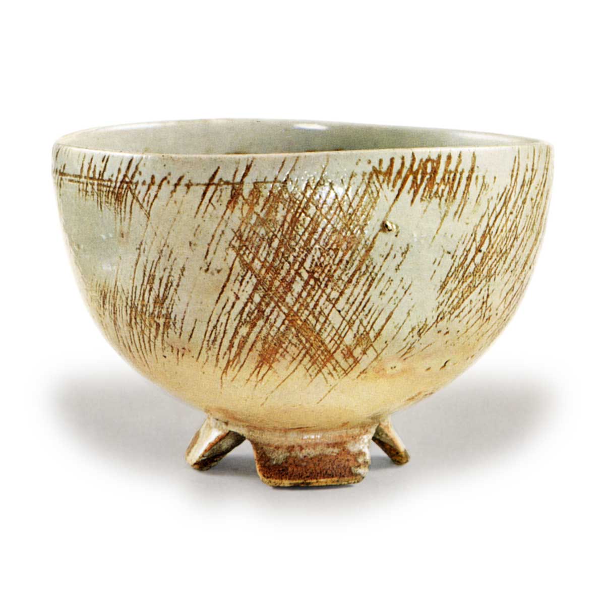 三島手 碗(大) 美しい白象嵌 金海窯 三島手 碗(大) 美しい白象嵌 金海窯