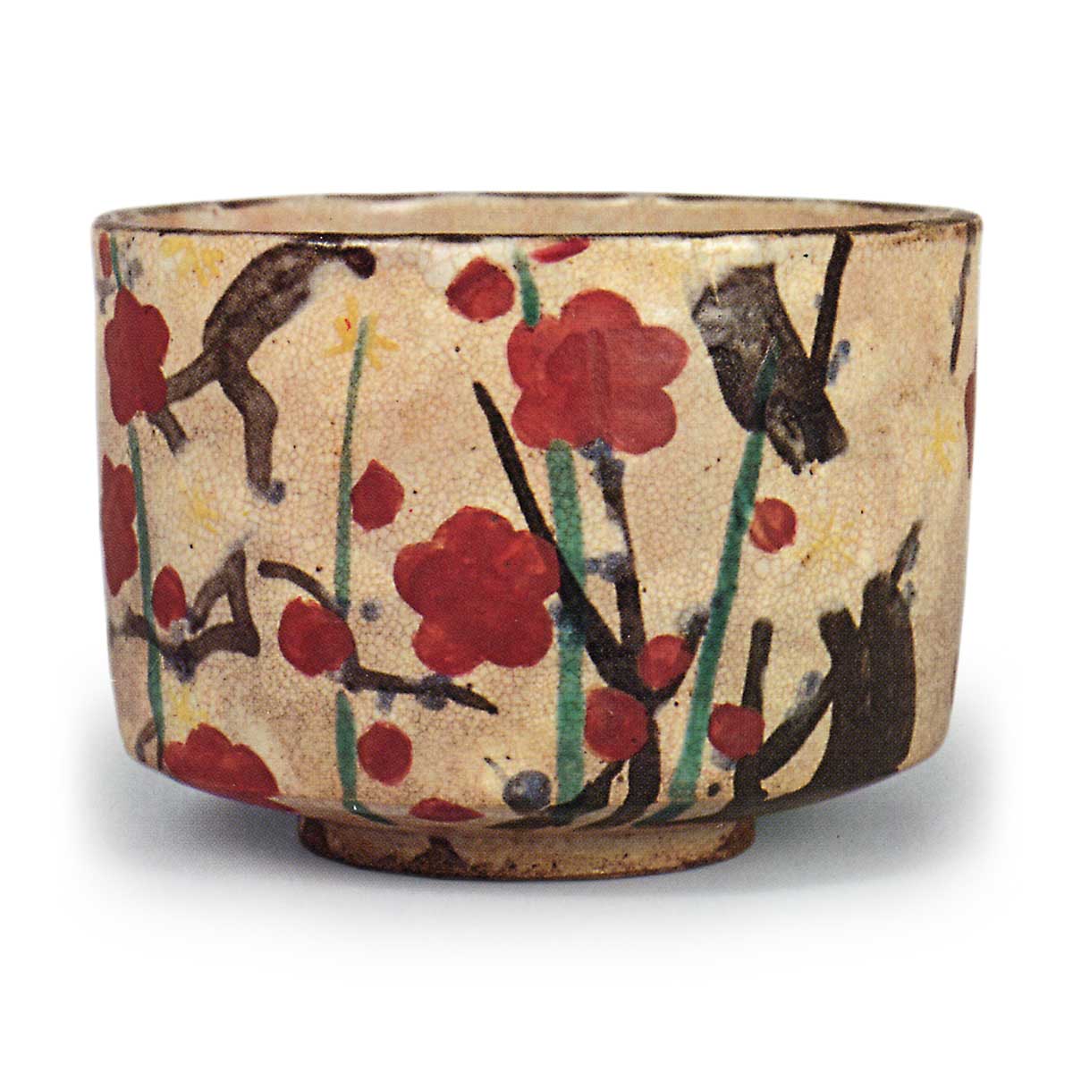 色絵梅文茶碗 | 鶴田 純久の章 お話