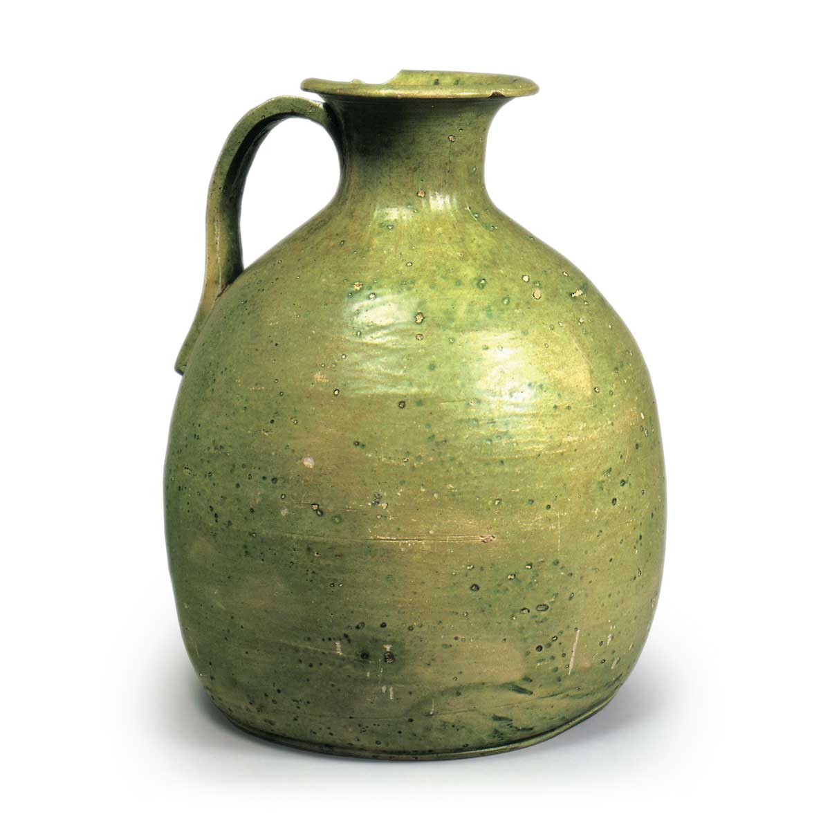 南蛮焼、東南アジア古緑釉瓶 南蛮焼、東南アジア古緑釉瓶