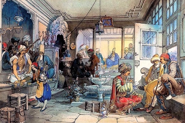 中東の水パイプ