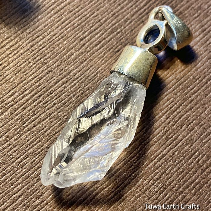 ダイヤモンド方解石入りレムリアンロゼットクォーツ ダイヤモンド