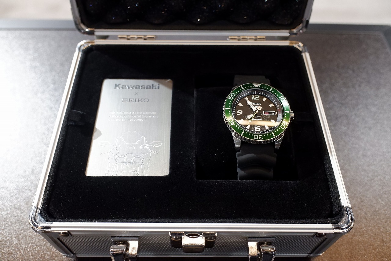 Kawasaki×SEIKO Ninja ZX-10Rウォッチのご紹介です！ [最新情報] | U