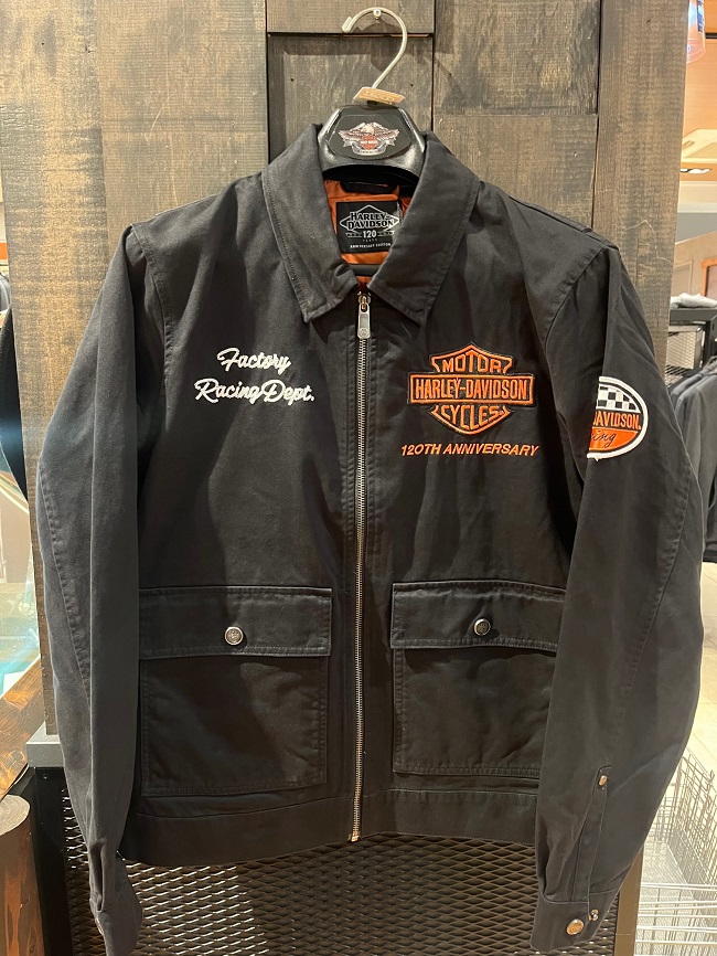 ☆120thアニバーサリージャケット入荷！☆ | Harley-Davidson® 湘南