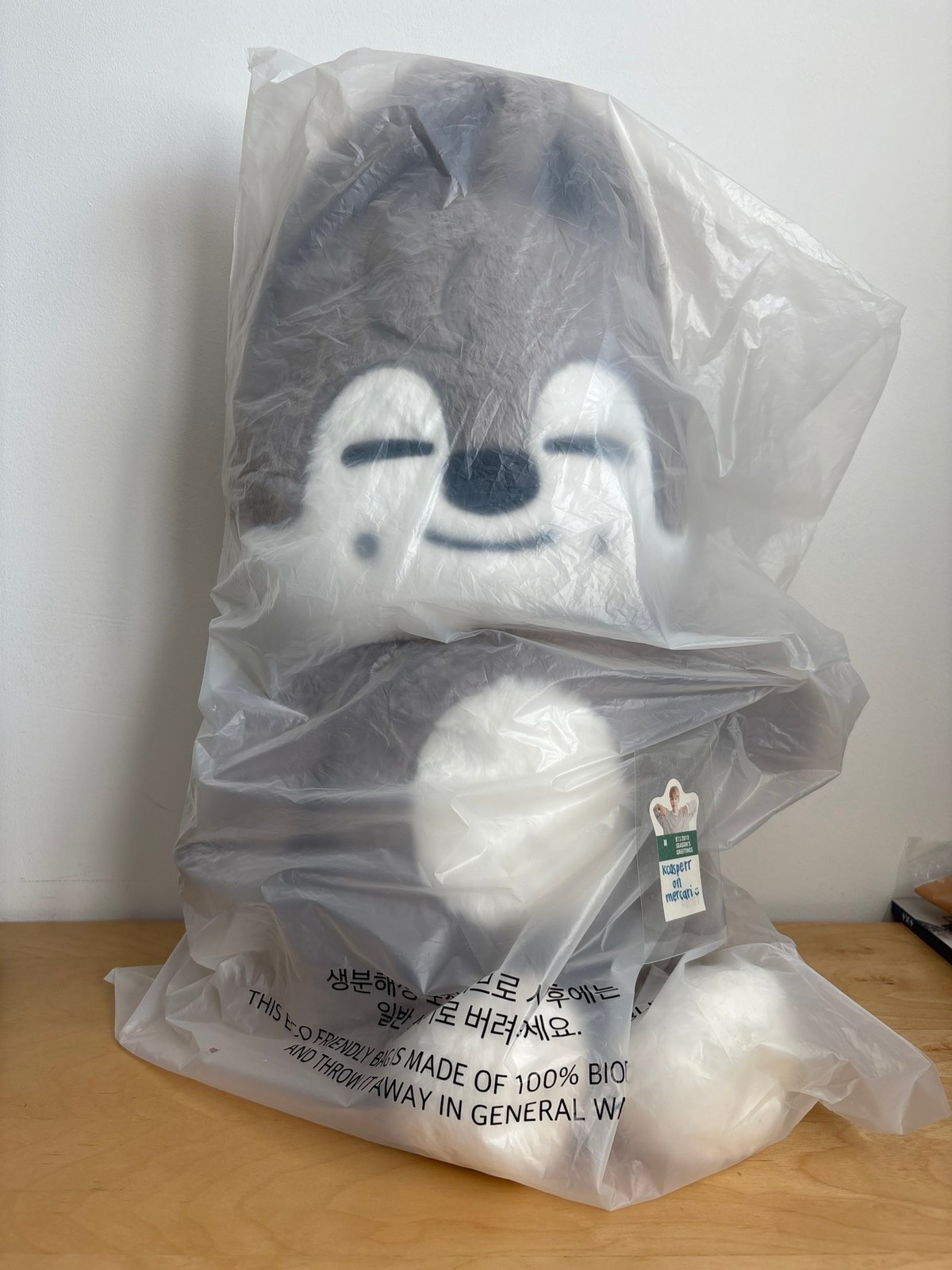 Stray Kids SKZOO SKZ 5'CLOCK PLUSH TEDDY BEAR Ver. WOLF CHAN