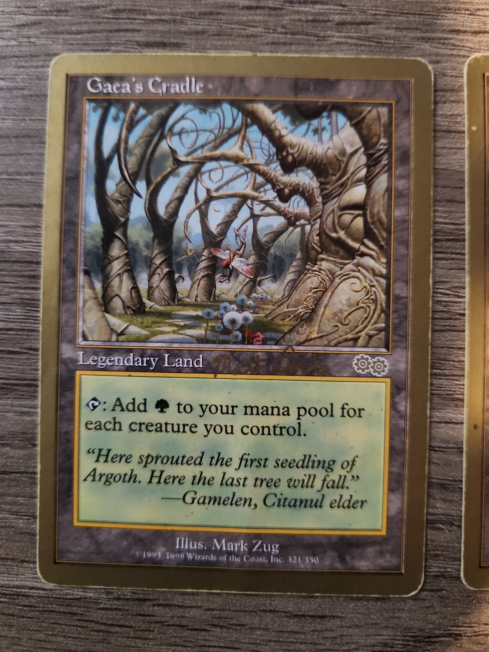 MTG 1999 Matt Linde World championship Deck