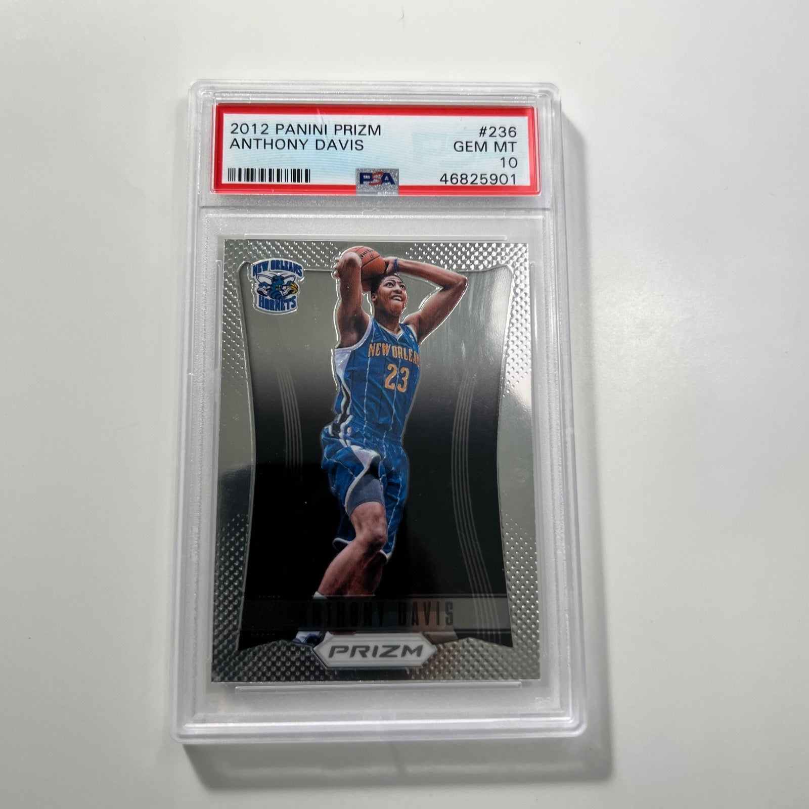 PSA10❗️ ANTHONY DAVIS RC PRIZM LOW POP. ANTHONY DAVIS 2012 PRIZM