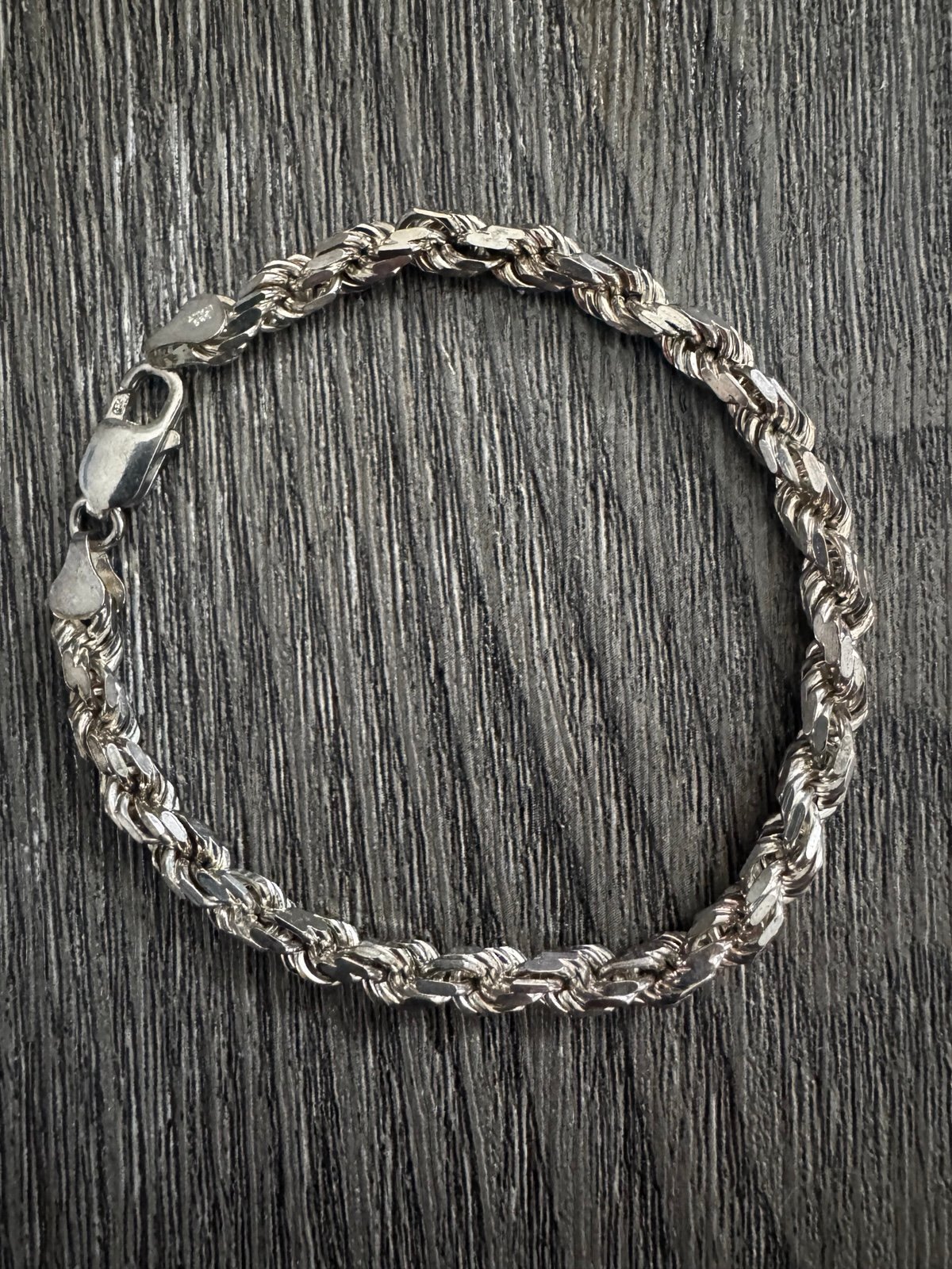 MM6 Silver Chain Bracelet (antique)