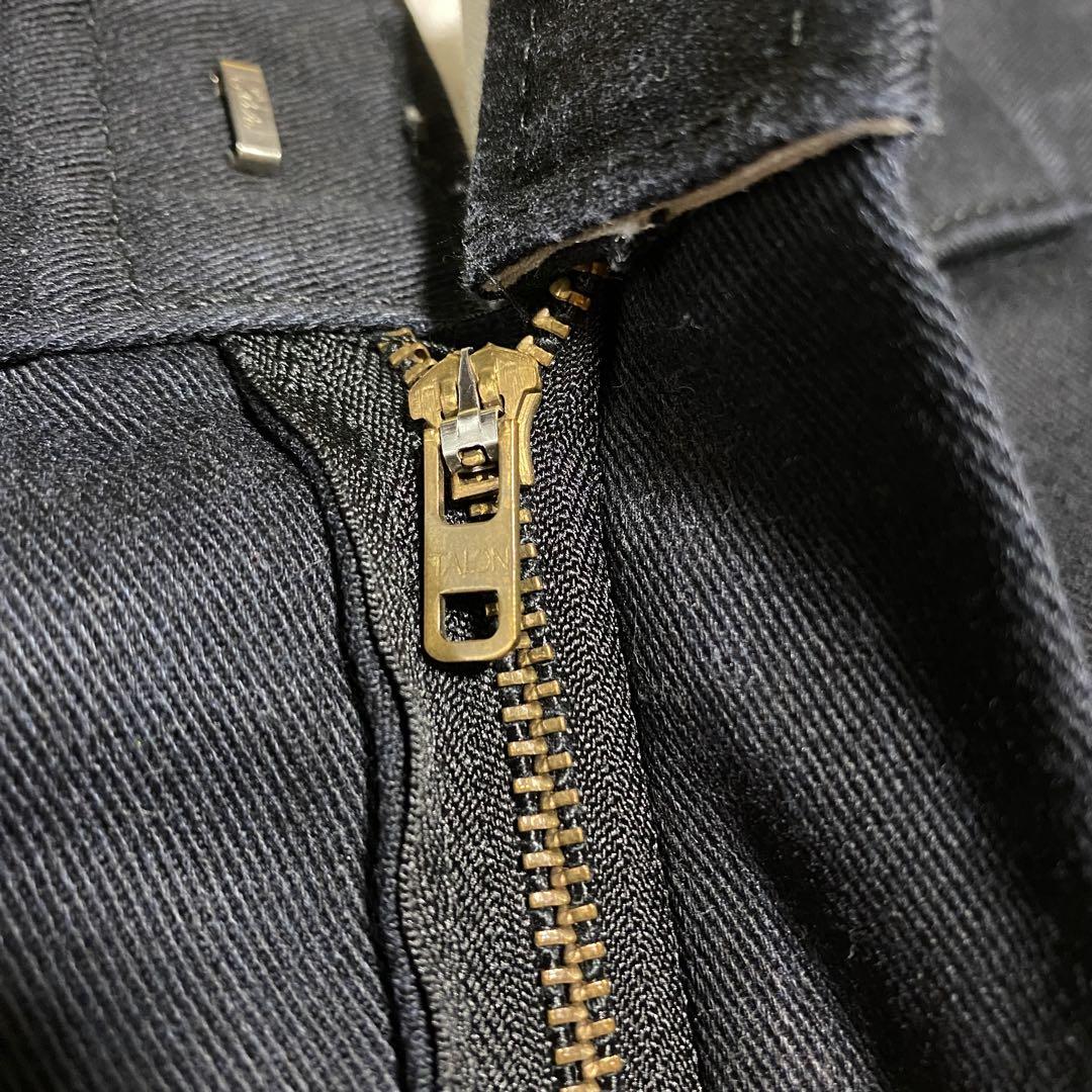 Dickies 90s USA Made Talon Zip 874 Work Pants Black